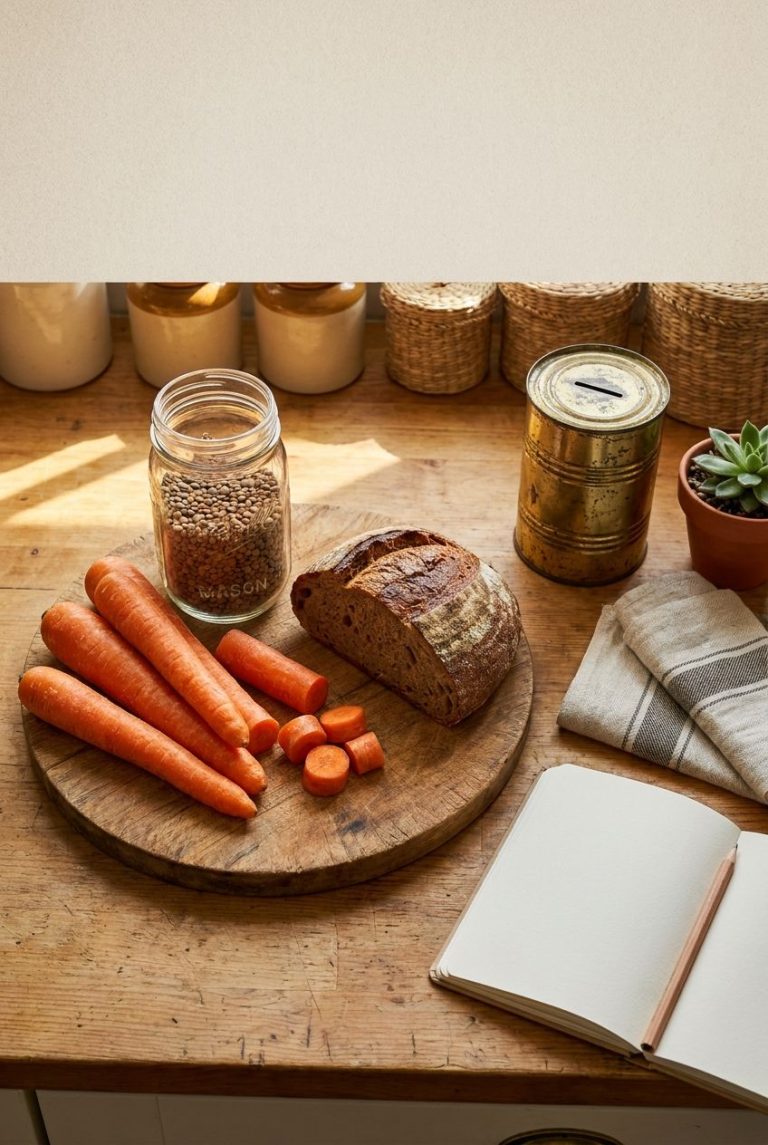 Featured image for Frugal Home Hacks + Frugal Meals for a Family: Cut $400+ a Month Without Misery - focus on Frugal home hacks + frugal meals for a family
